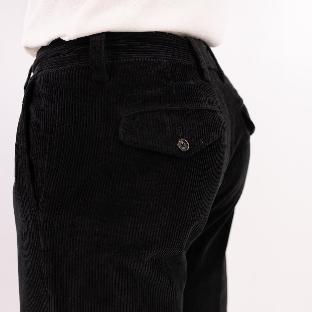 Pantalone velluto nero