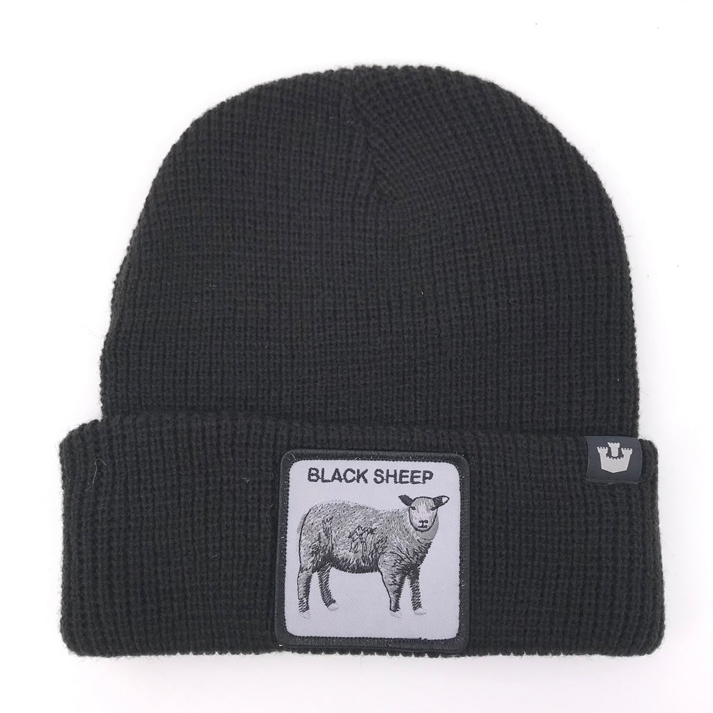 Beanies lana Black sheep nero