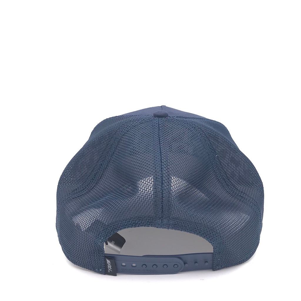 Cappellino Cuddly suede blu