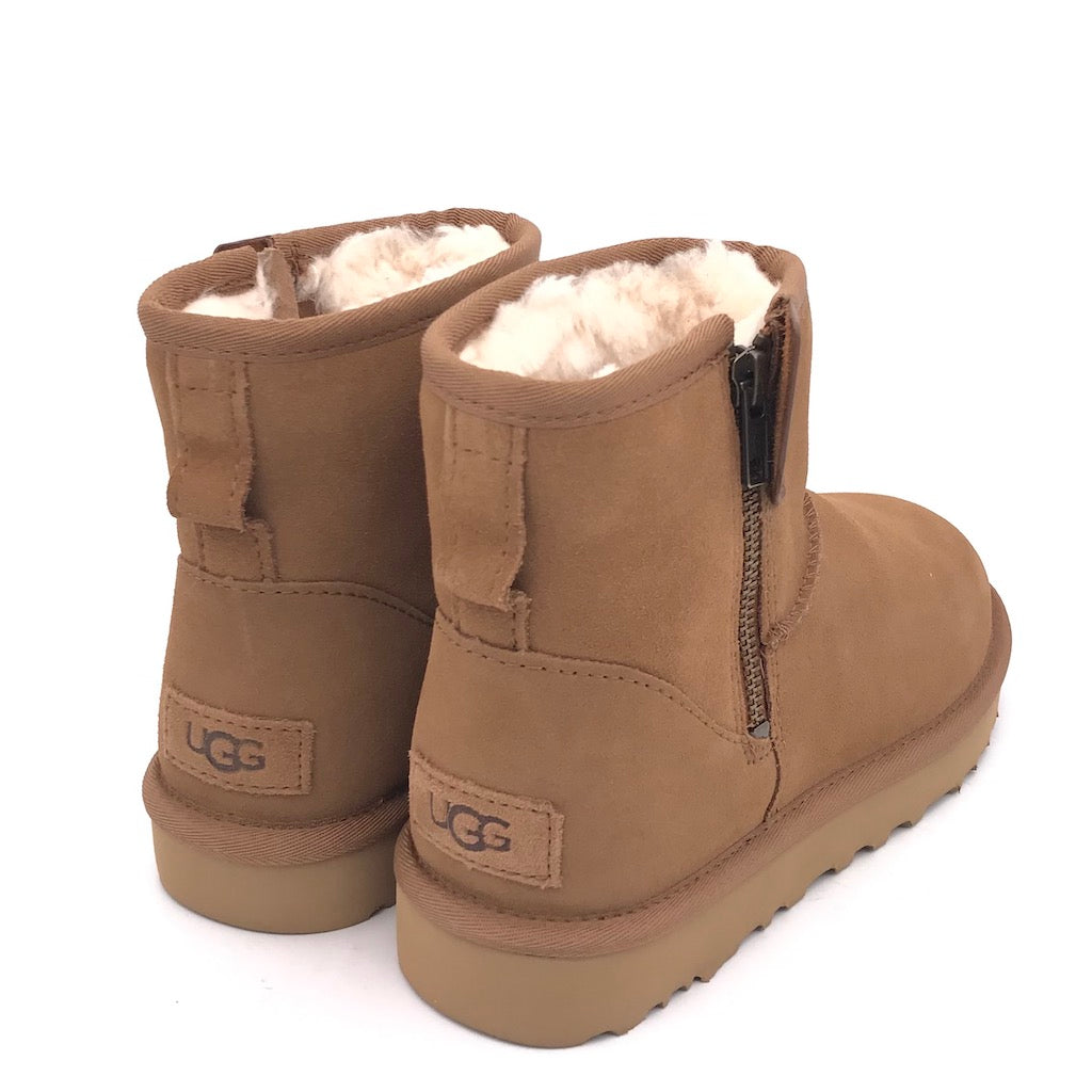 Boot classic Mini bailey zip chestnut