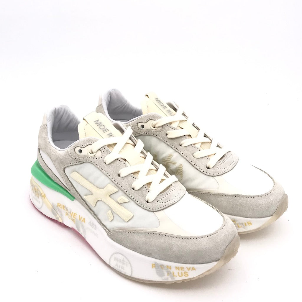 Sneakers Moerund bianca-verde