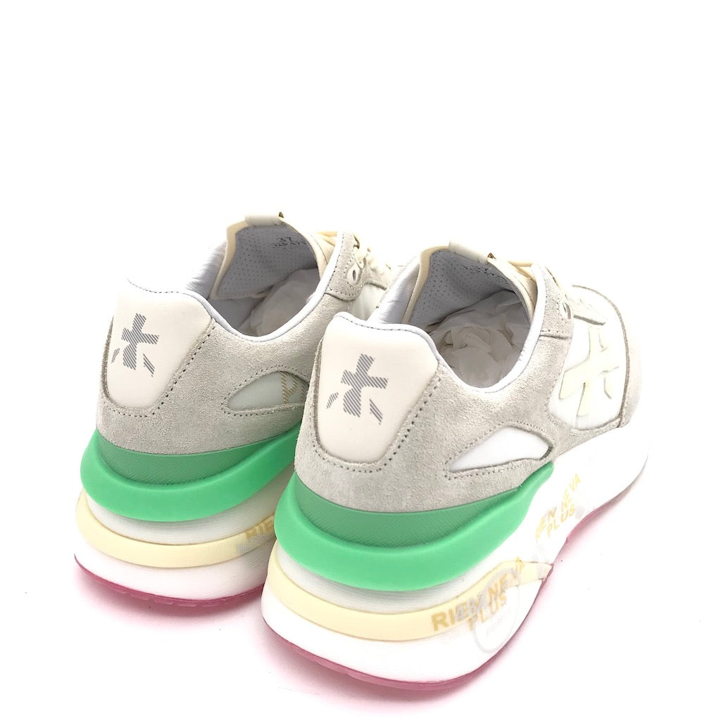 Sneakers Moerund bianca-verde