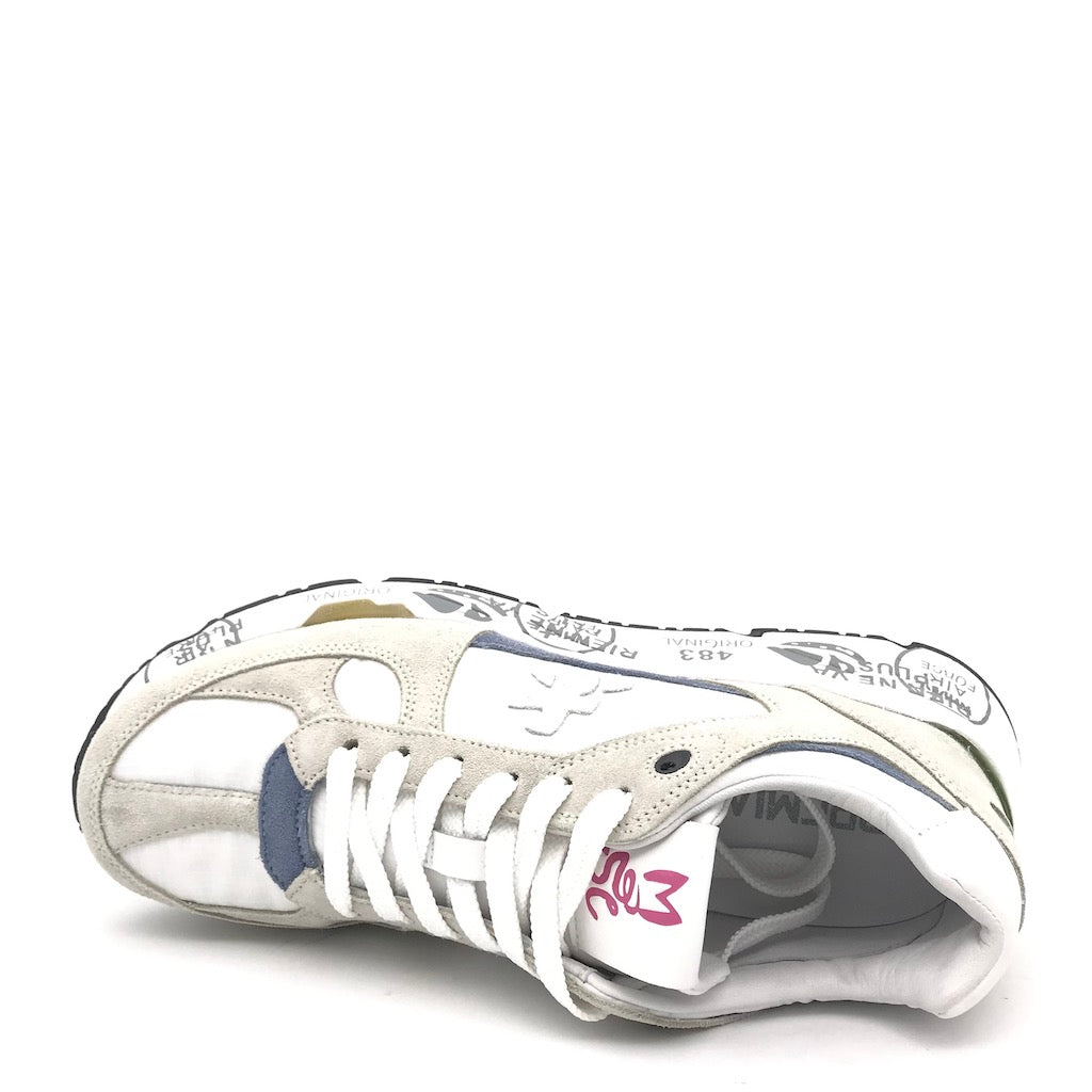 Sneakers Mase bianco-azzurro