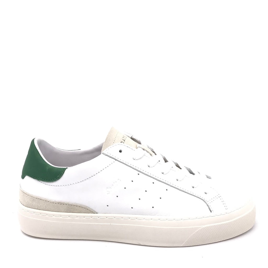 Sneakers Sonica calf white-green