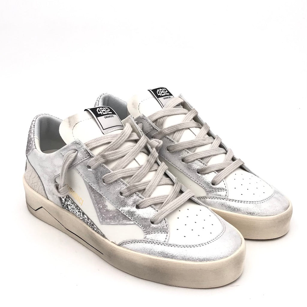Sneakers Kyle bianco-silver