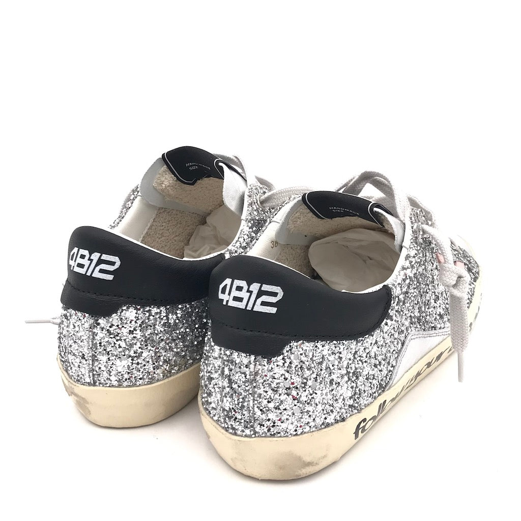 Sneakers Suprime glitter silver