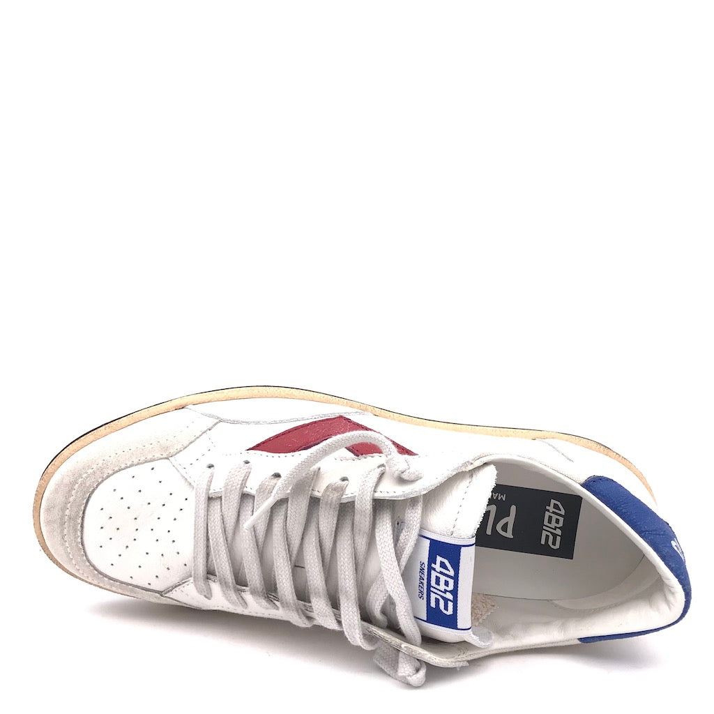 Sneakers Play new bianco-blu-rosso