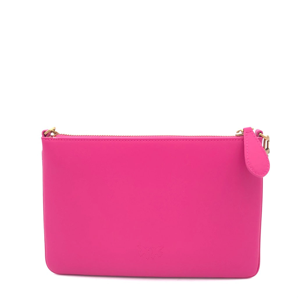 Pochette Flat classic Love bag simply fuxia