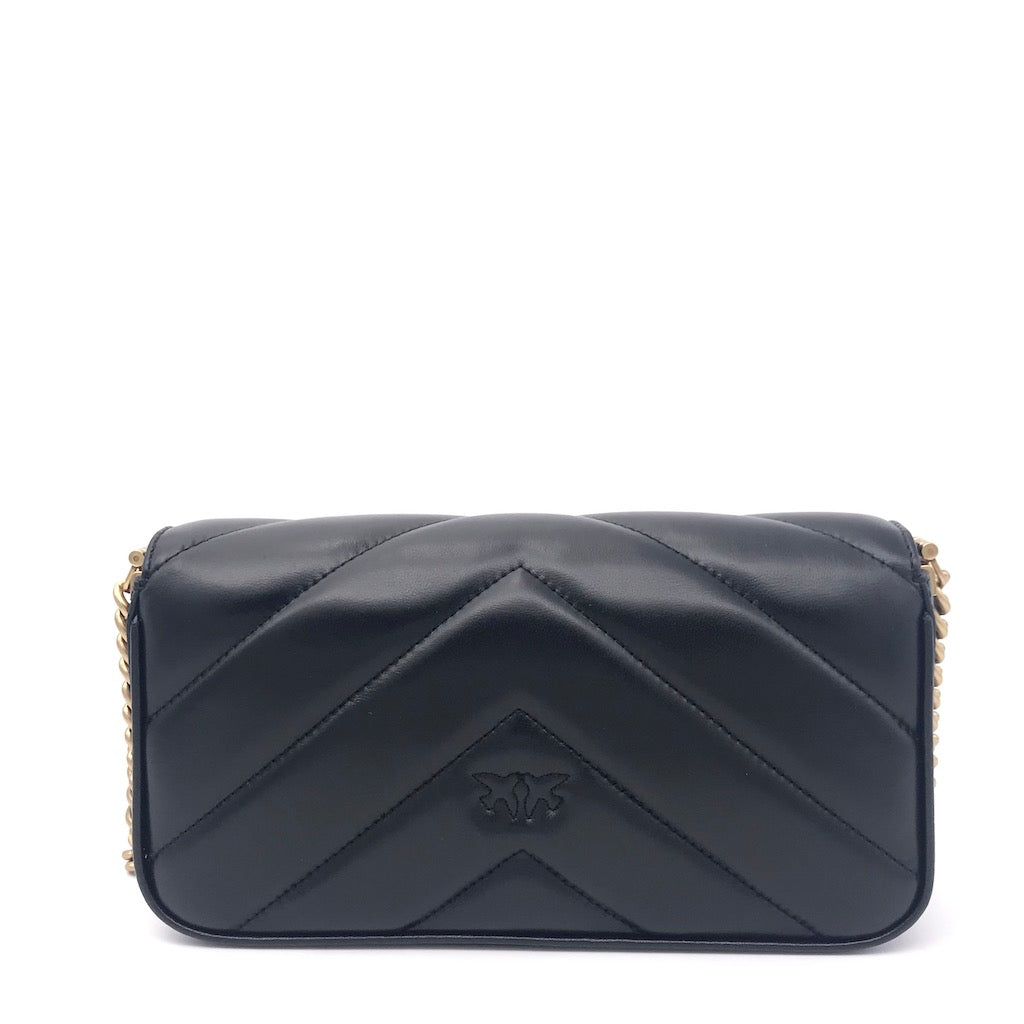 Classic Love click Baguette mini nera