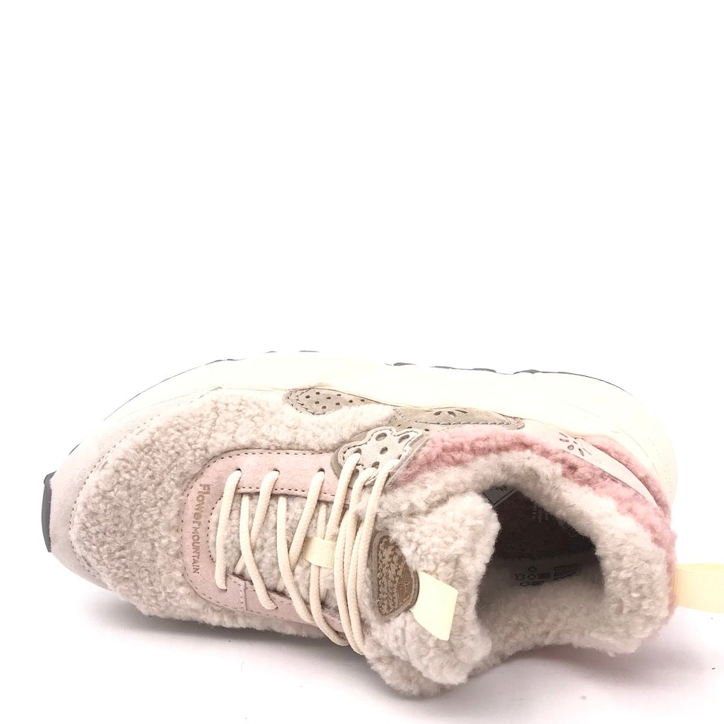 Sneakers Kotetsu suede/teddy off white-pink