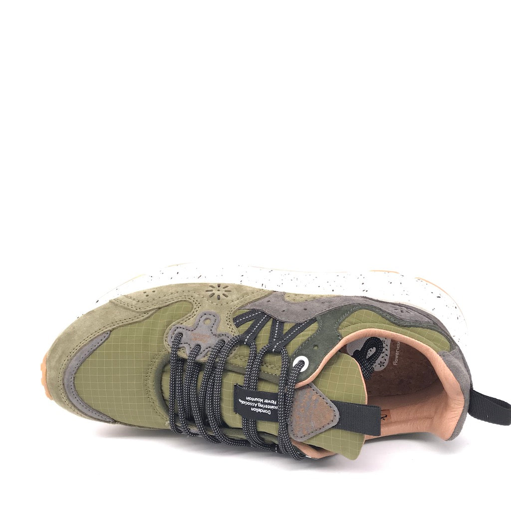 Sneakers Yamano 3 suede militare-grey