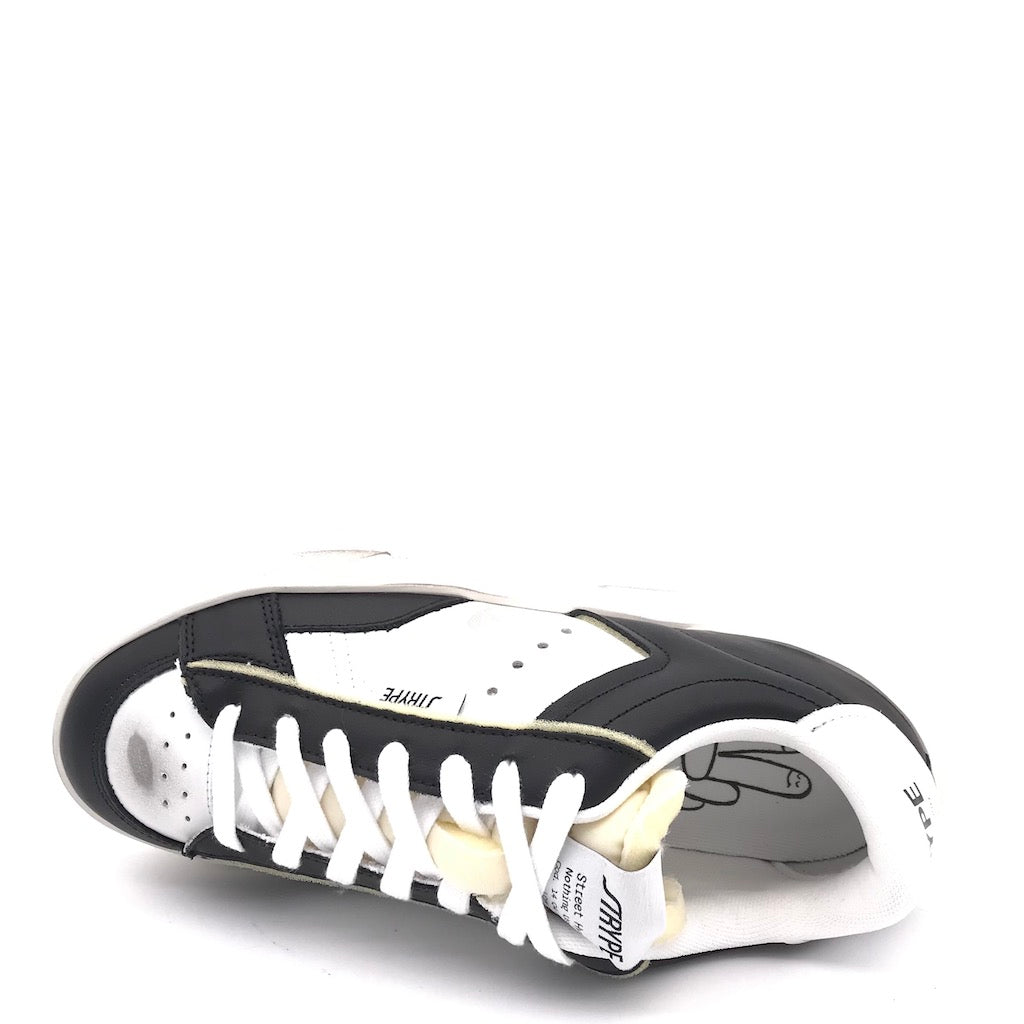 Sneakers Low tail bianca-nera