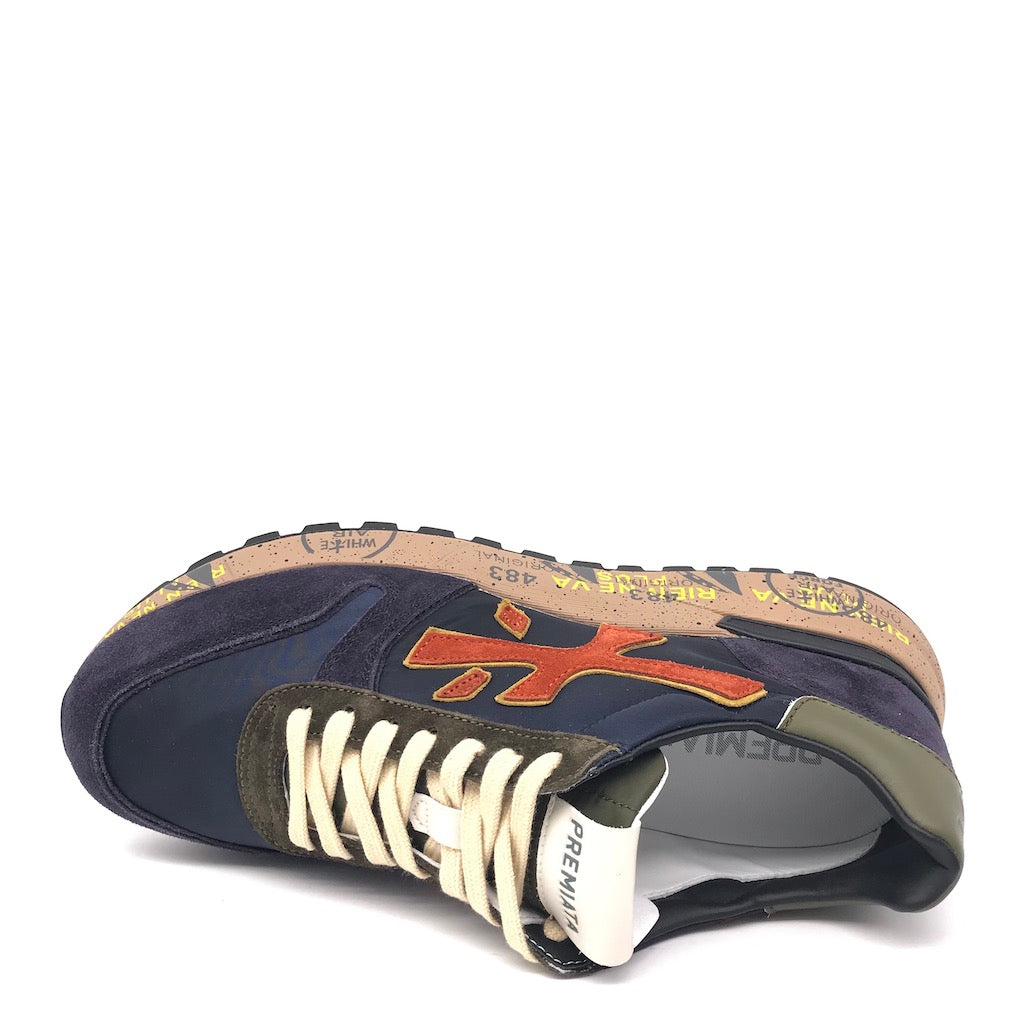 Sneakers Mick blu-militare