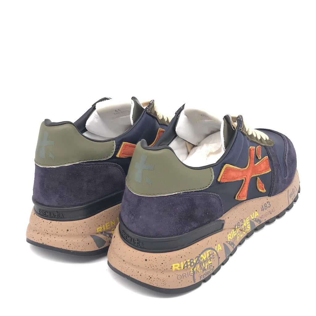 Sneakers Mick blu-militare