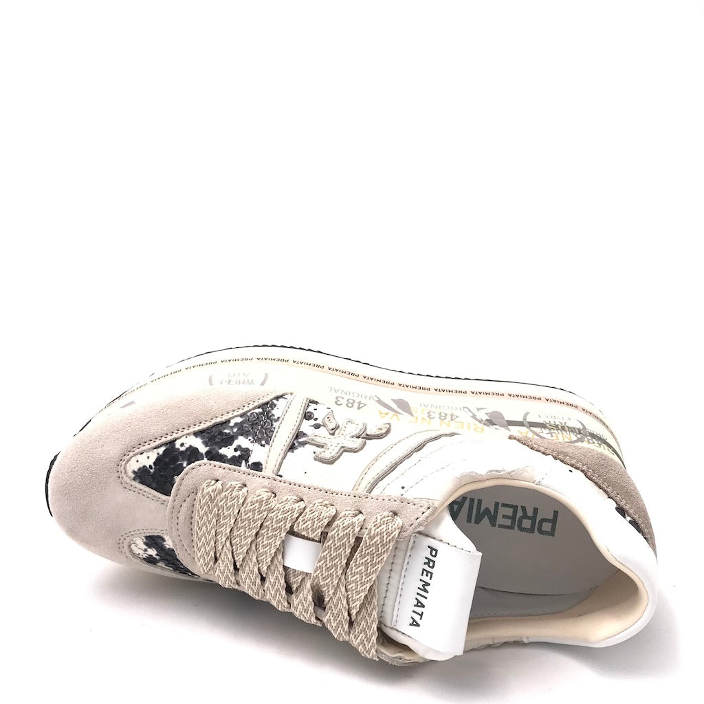 Sneakers Beth beige pitone