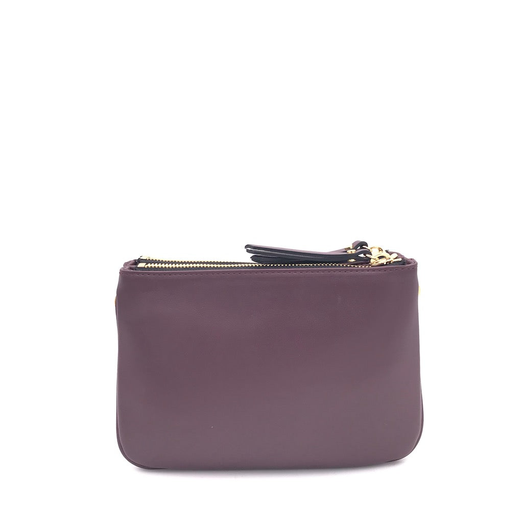 Borsa a tracolla Frida plum