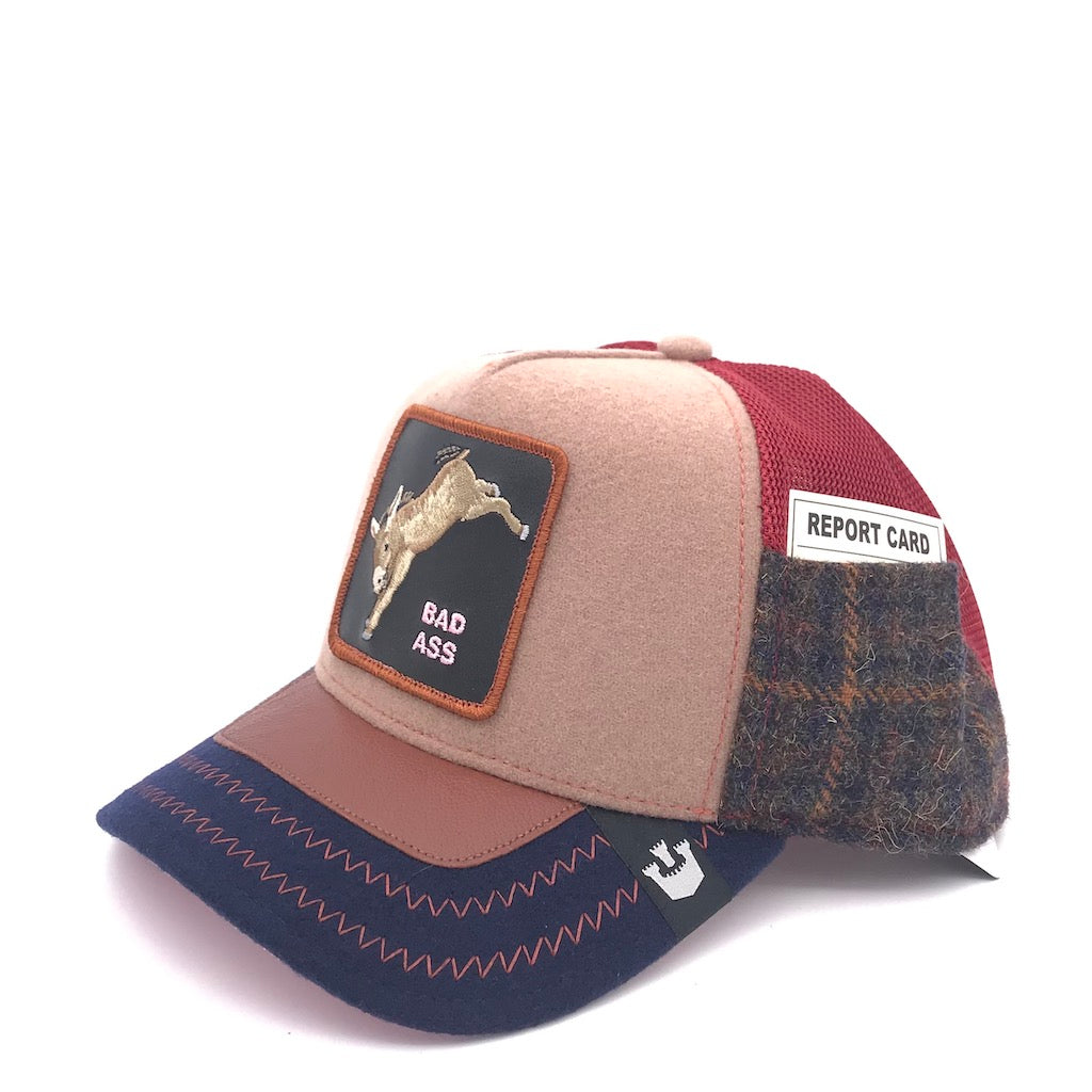 Cappellino Bad ass patch multicolor