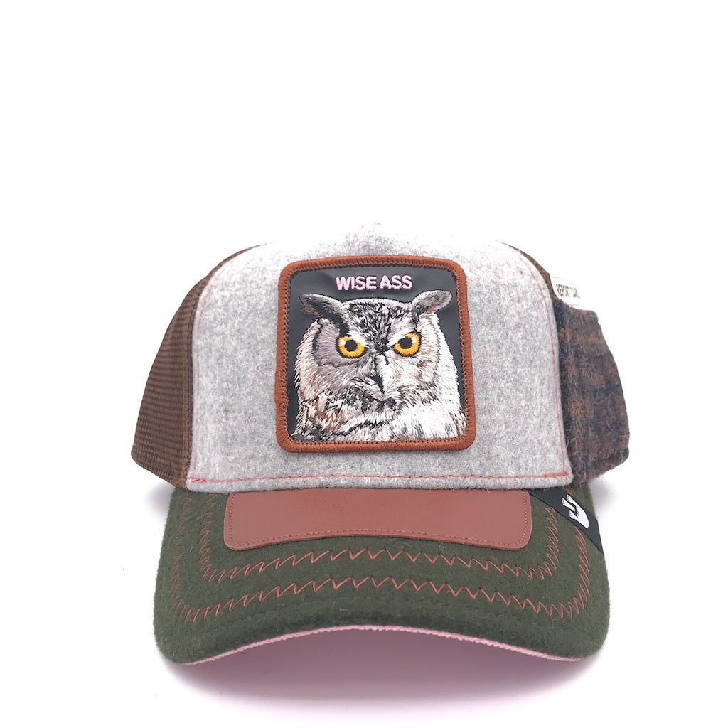 Cappellino Wise ass patch multicolor
