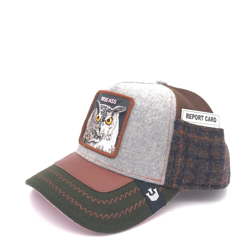 Cappellino Wise ass patch multicolor