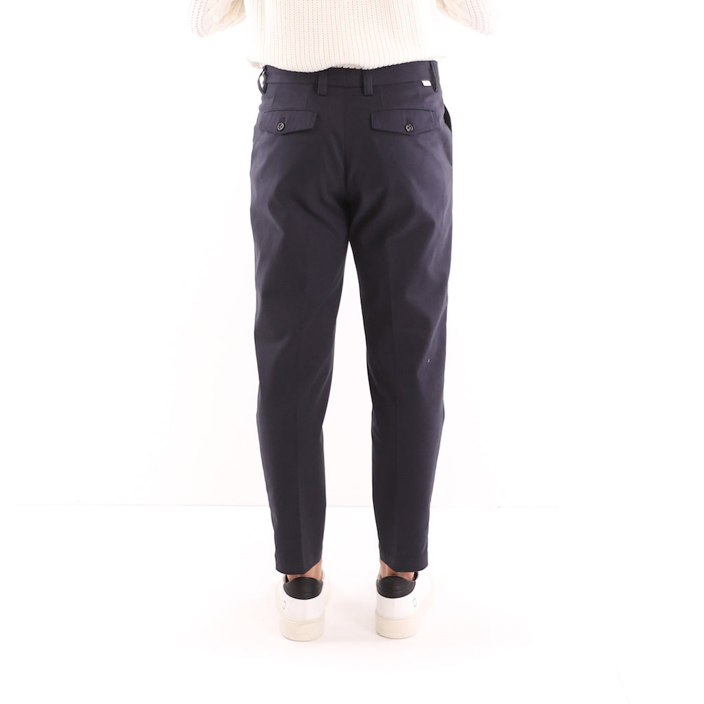 Pantalone in tessuto manopesca blu