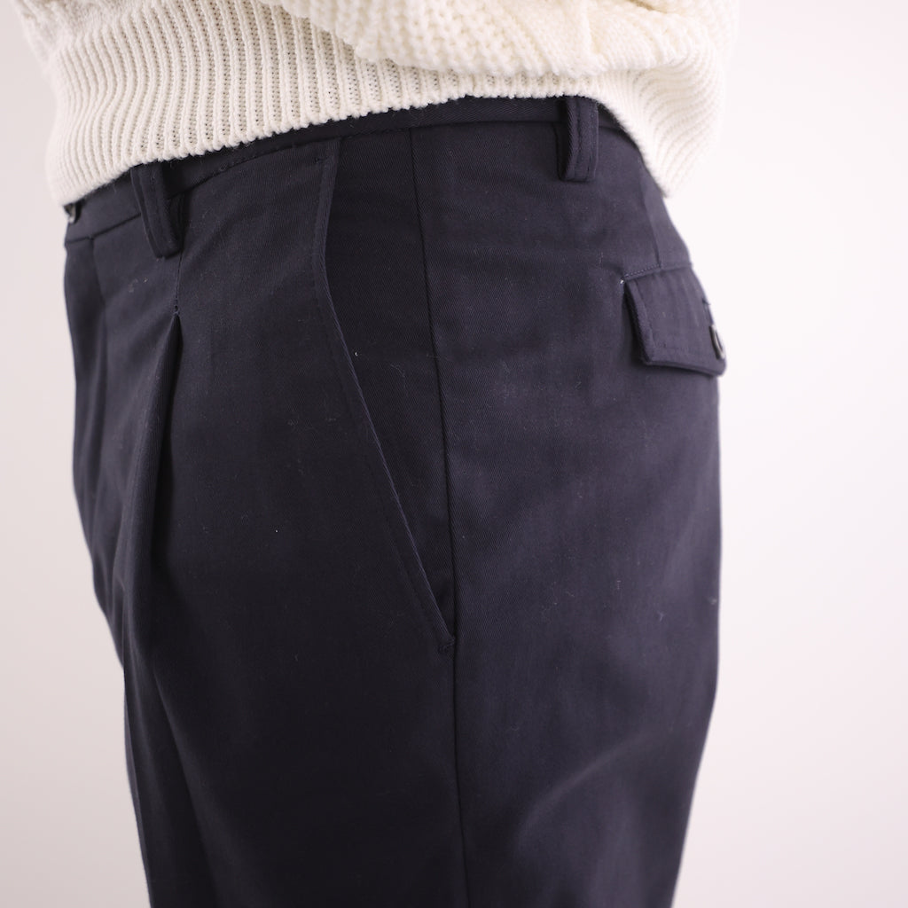 Pantalone in tessuto manopesca blu