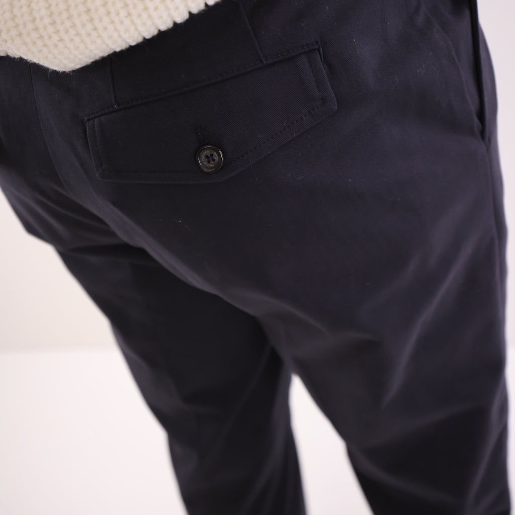 Pantalone in tessuto manopesca blu