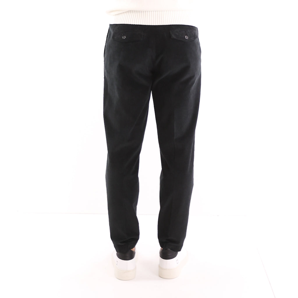 Pantalone velluto nero