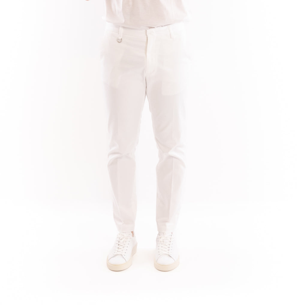 Pantalone chinos bianco