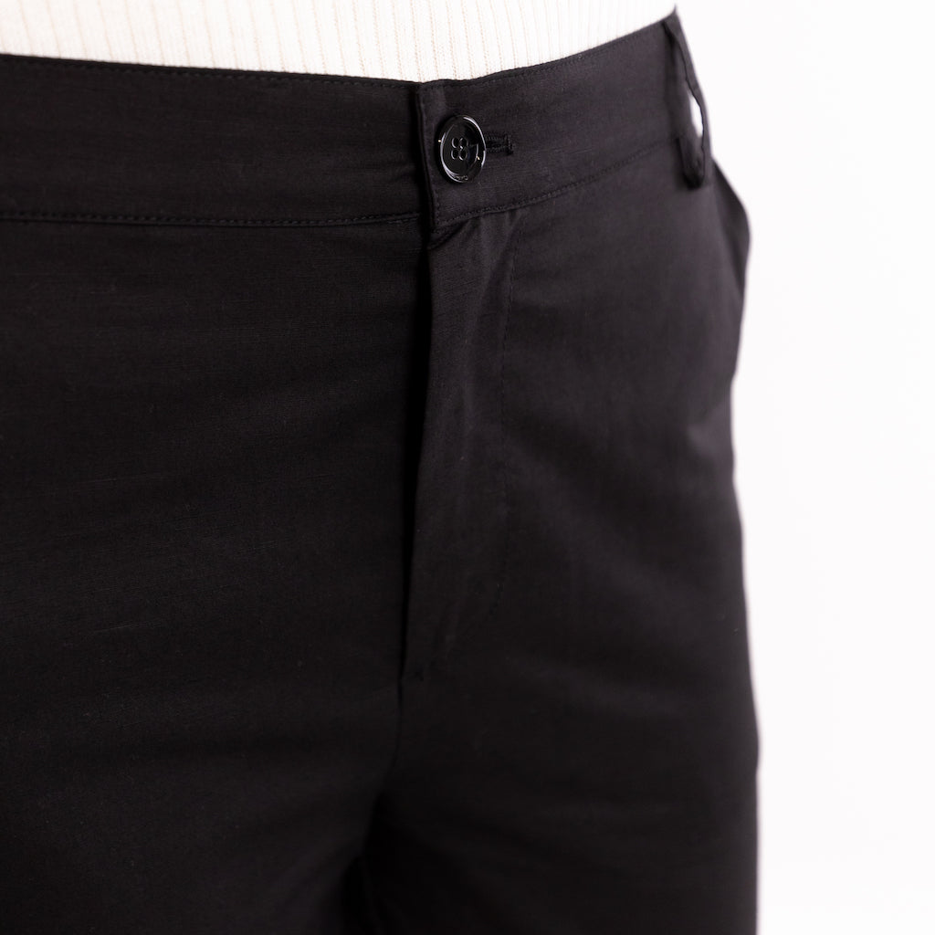 Pantalone Paddington frange nero