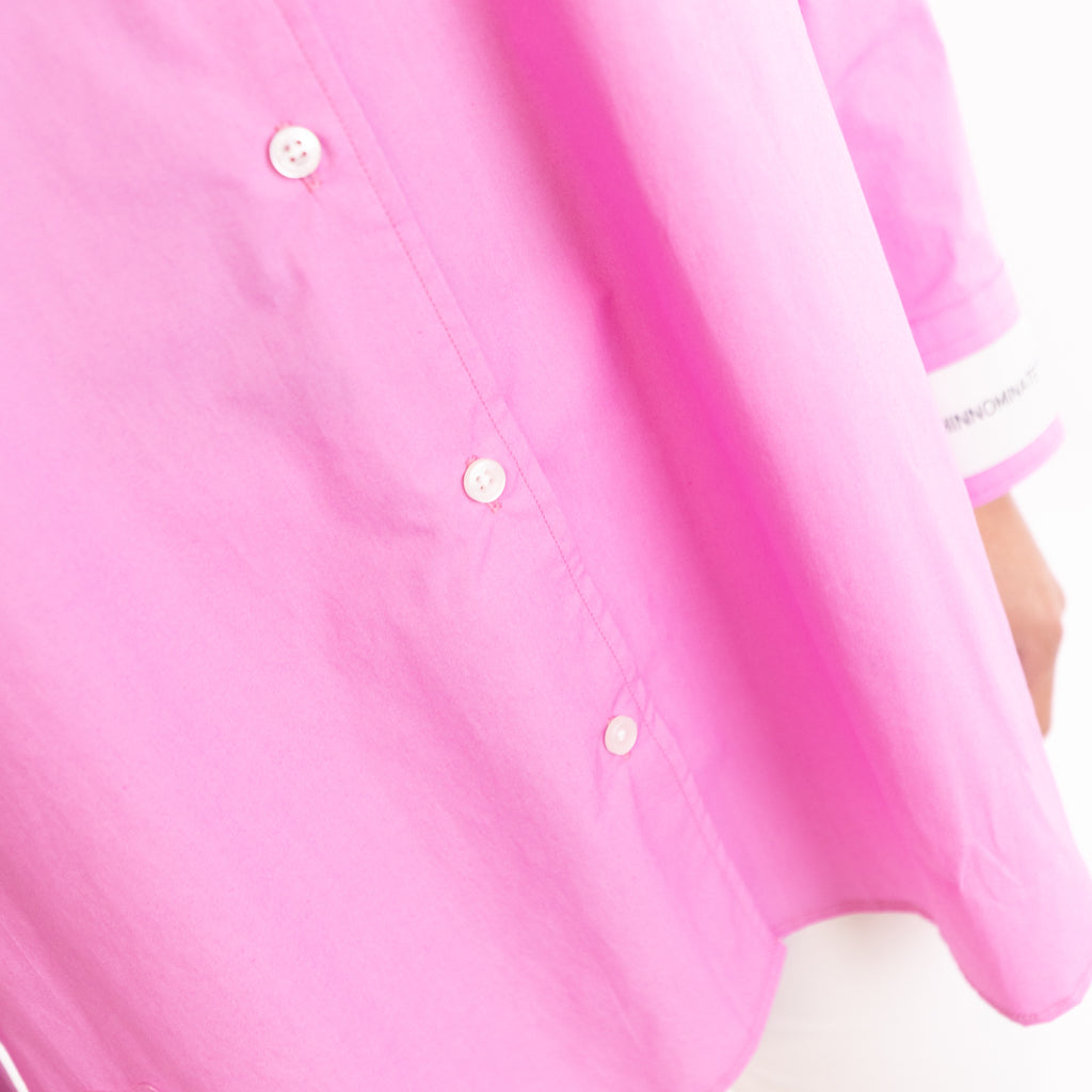 Camicia oversize rosa