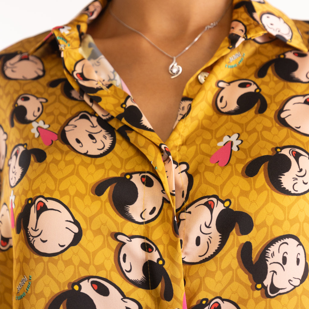 Camicia Kilye popeye ocra