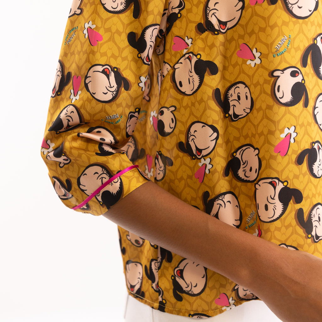 Camicia Kilye popeye ocra