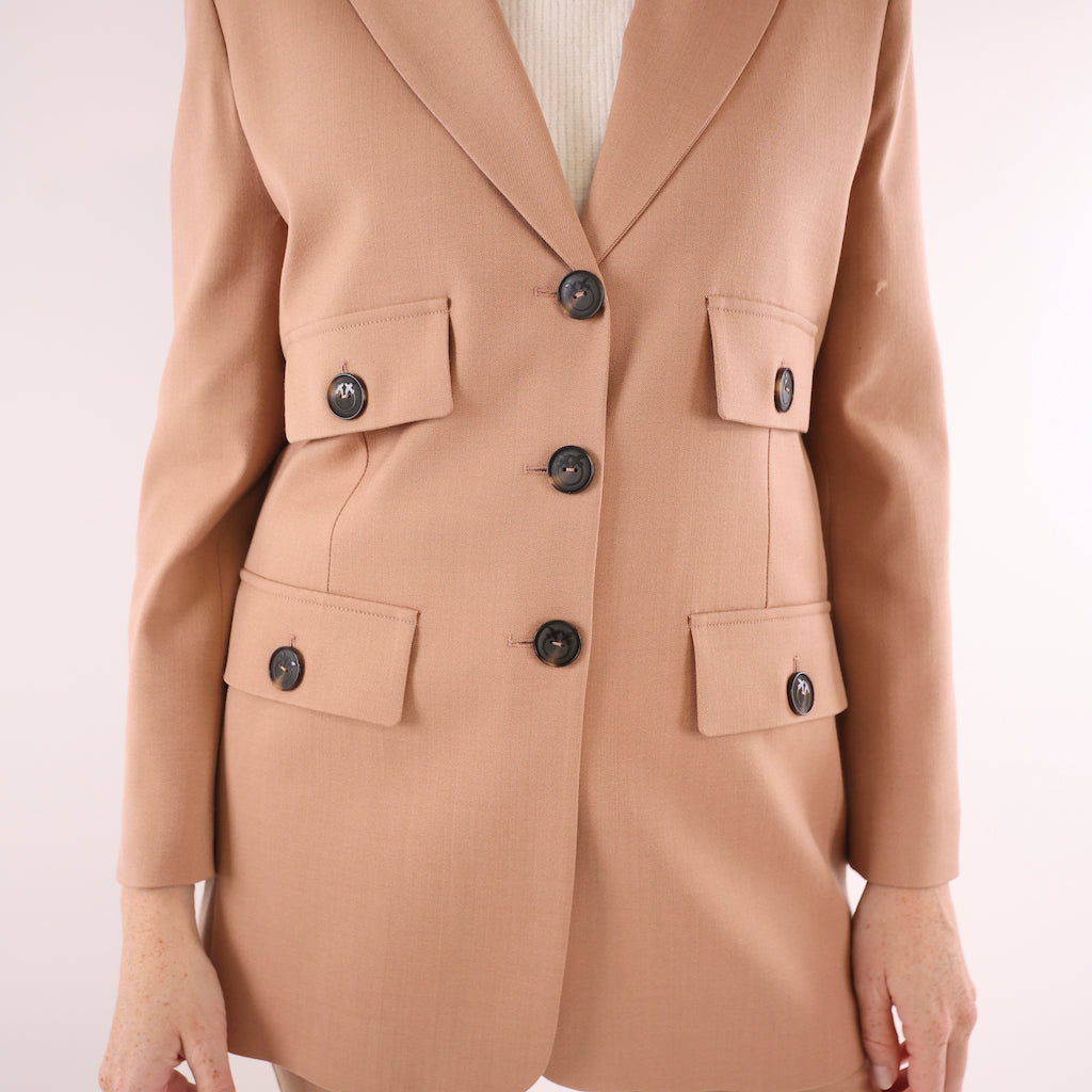 Blazer Hasky flanella beige