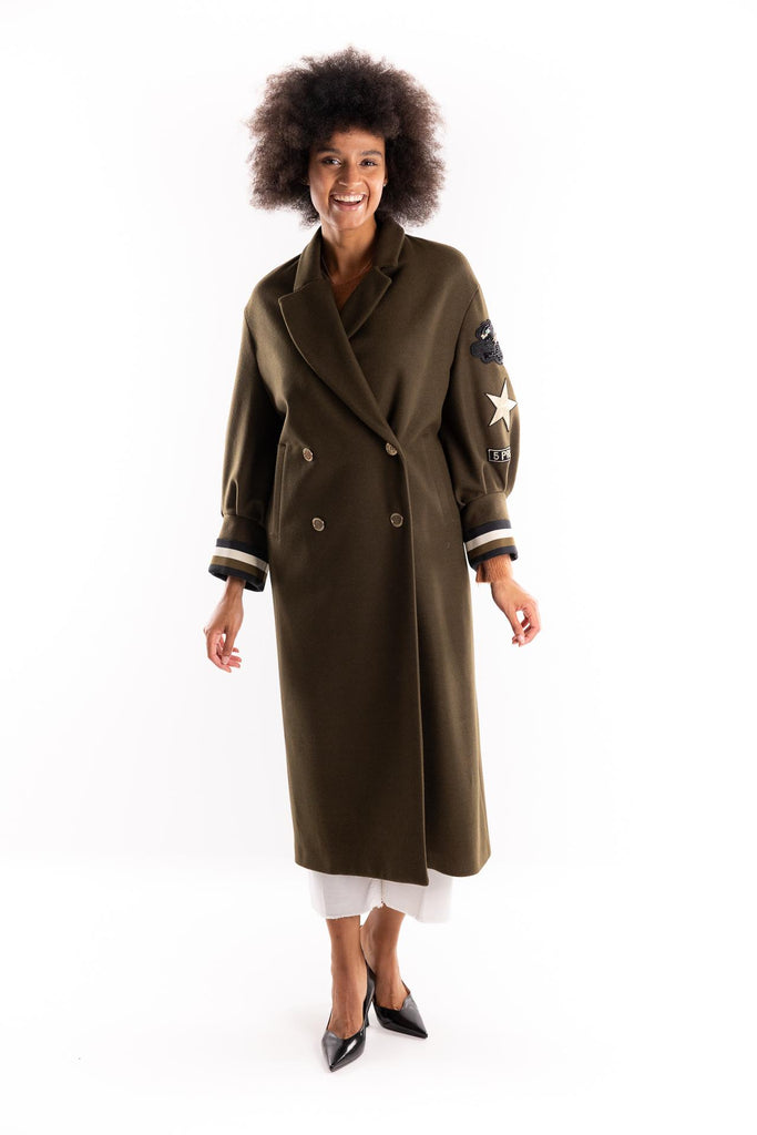 Cappotto forest green 15041 MILITARE 5 PROGRESS 