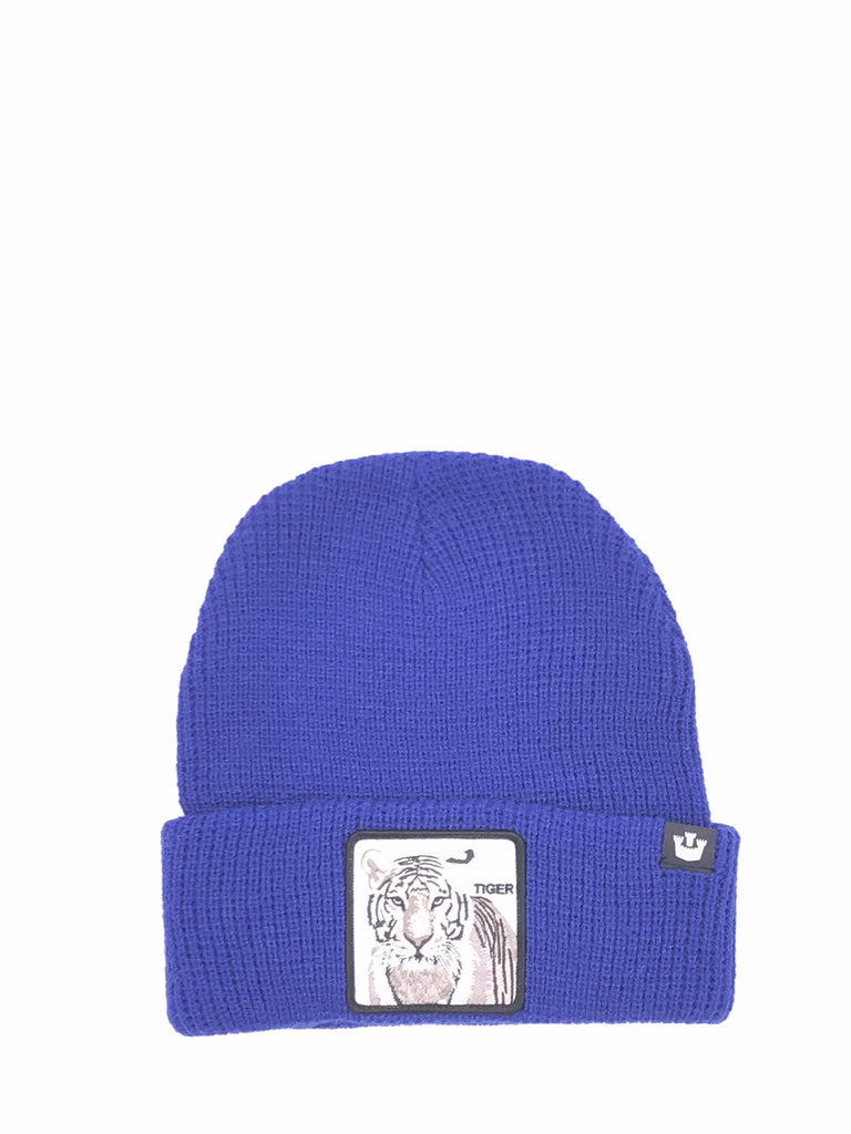 Berretto Tiger effetto maglia bluette BEANIES TIGERBLUETTE GOORIN BROS 