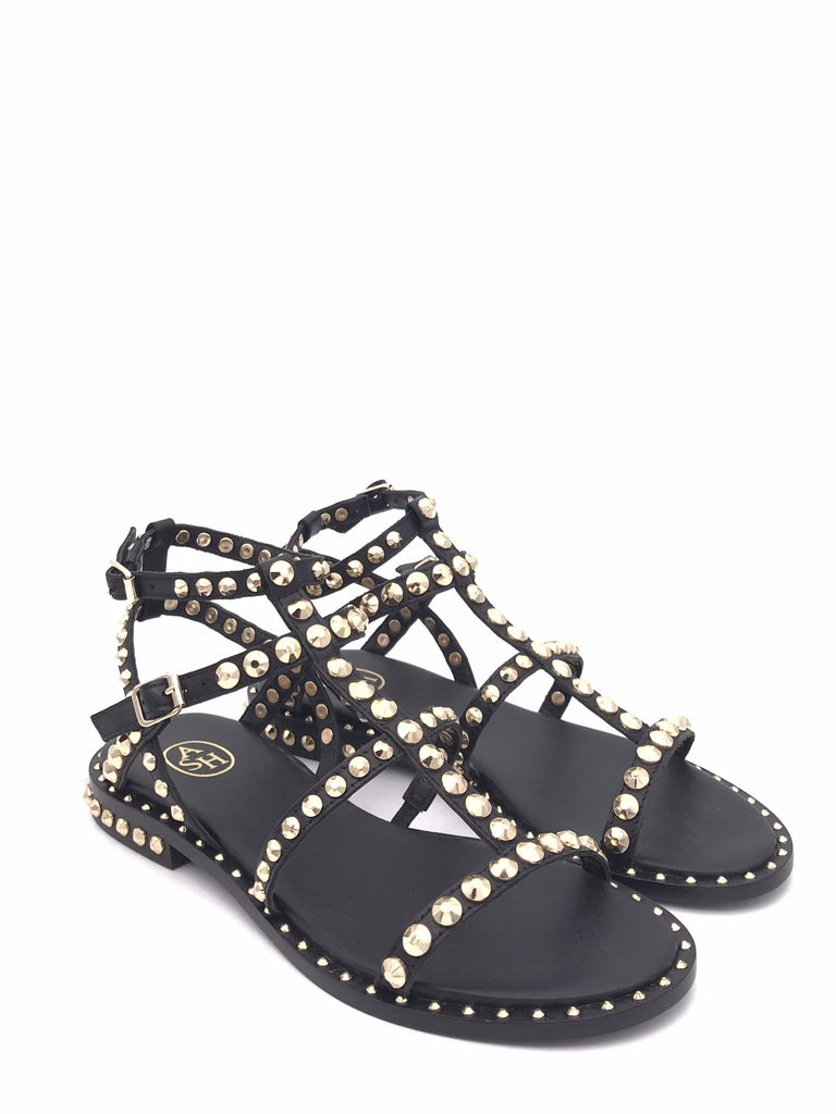 Sandalo Precious nero 130289 NERO ASH 