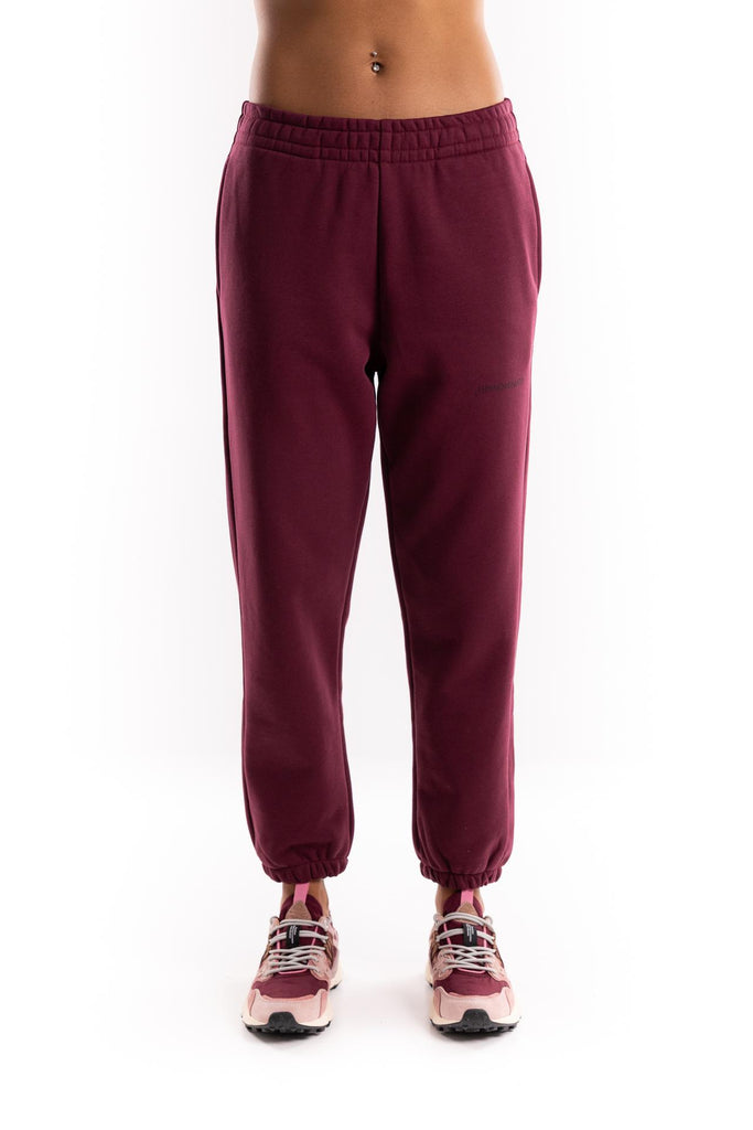 Pantalone basico con elastico al fondo bordeaux HMABW01945 RS02BORDEAUX HINNOMINATE 