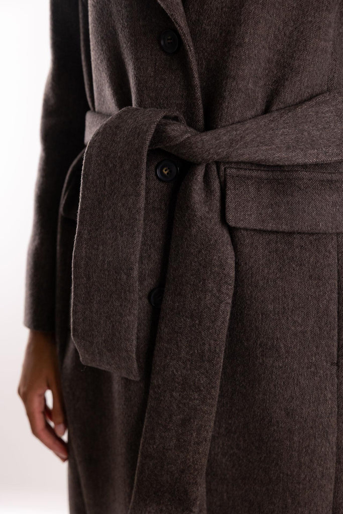 Cappotto Giostro in lana marrone 2523016162200 010MARRONE MARELLA 