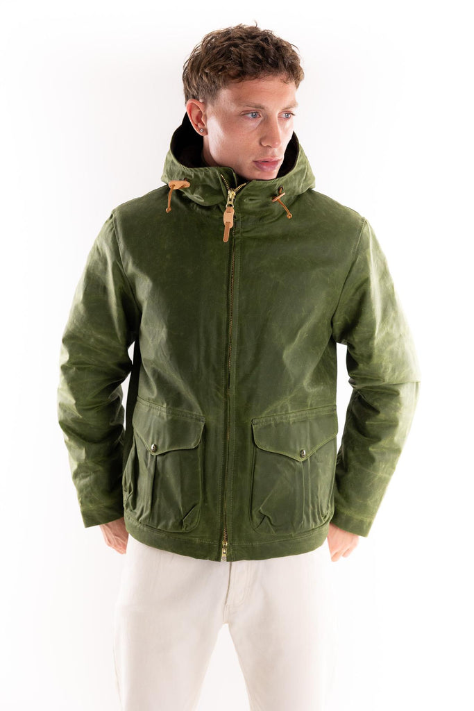 Blazer coat verd 7066WX VERDE MANIFATTURA CECCARELLI 