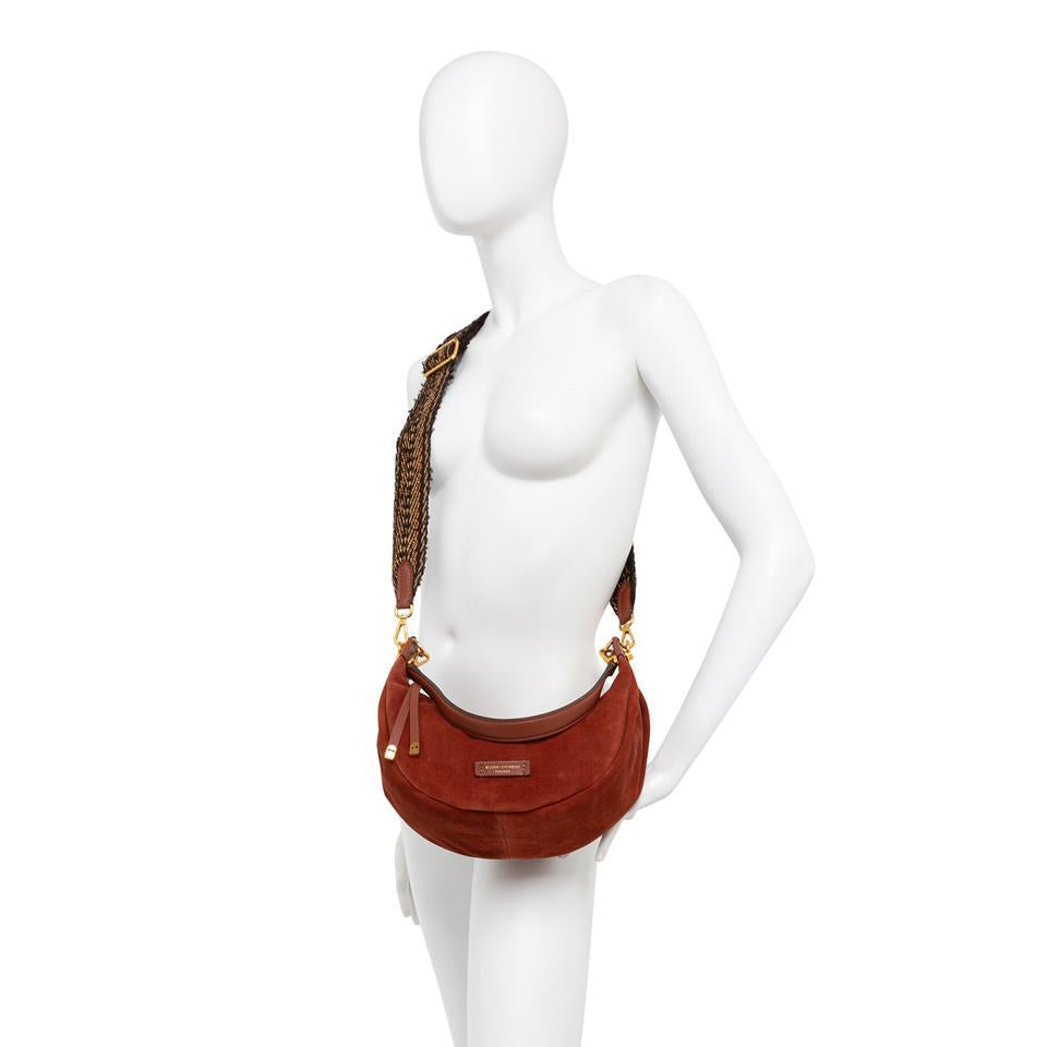 Borsa Aisha in camoscio cognac BS12050 COGNAC GIANNI CHIARINI 