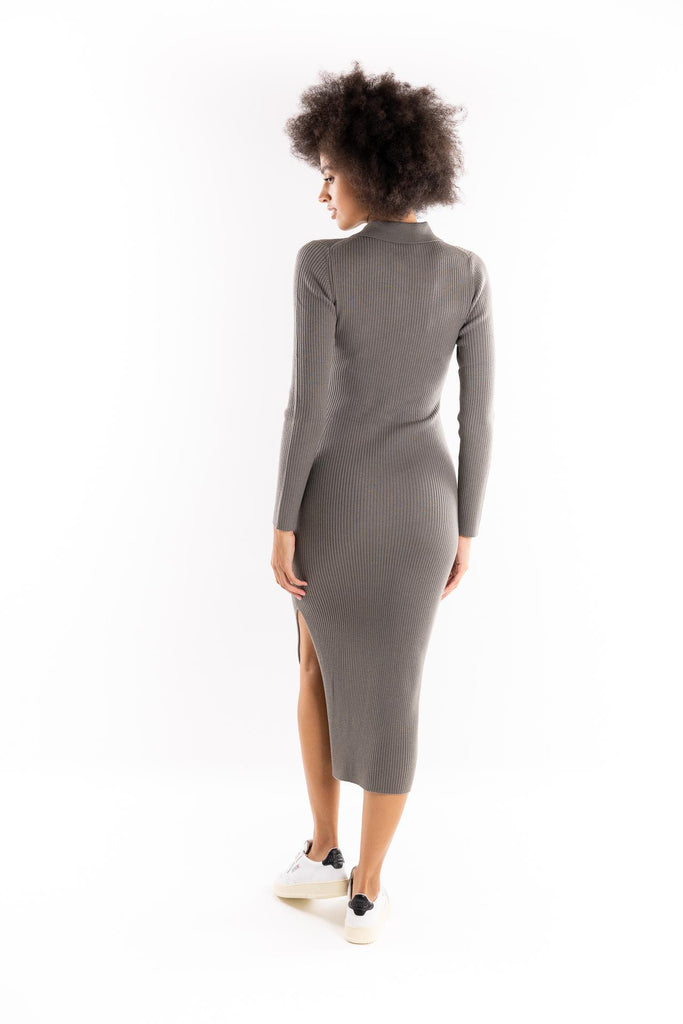 Abito Egizio in maglia grigio 2523326035 GRIGIO MARELLA 