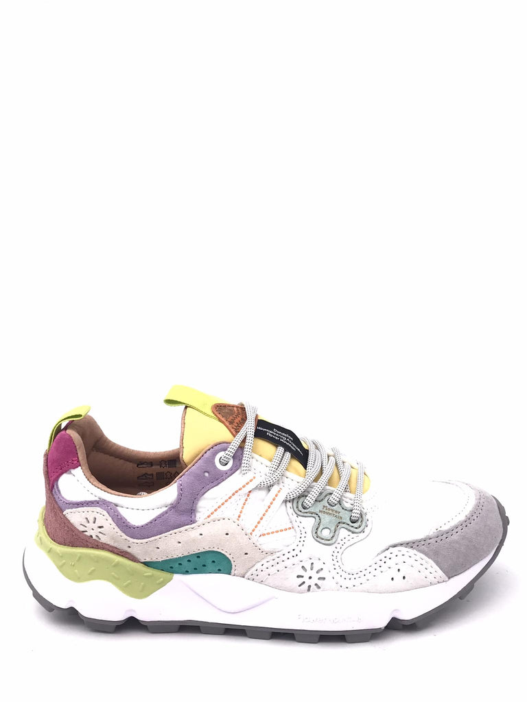 Sneakers donna Yamano 3 lilla-bianco YAMANO 3 1I29BIANCO/LILLA FLOWER MOUNTAIN 