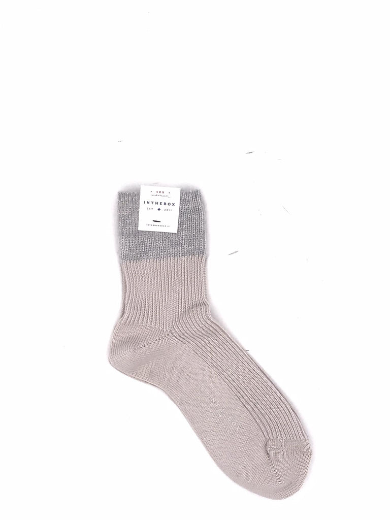 Calzino corto mohair basic grigio chiaro FW250105 GRIGIO CHIARO IN THE BOX 