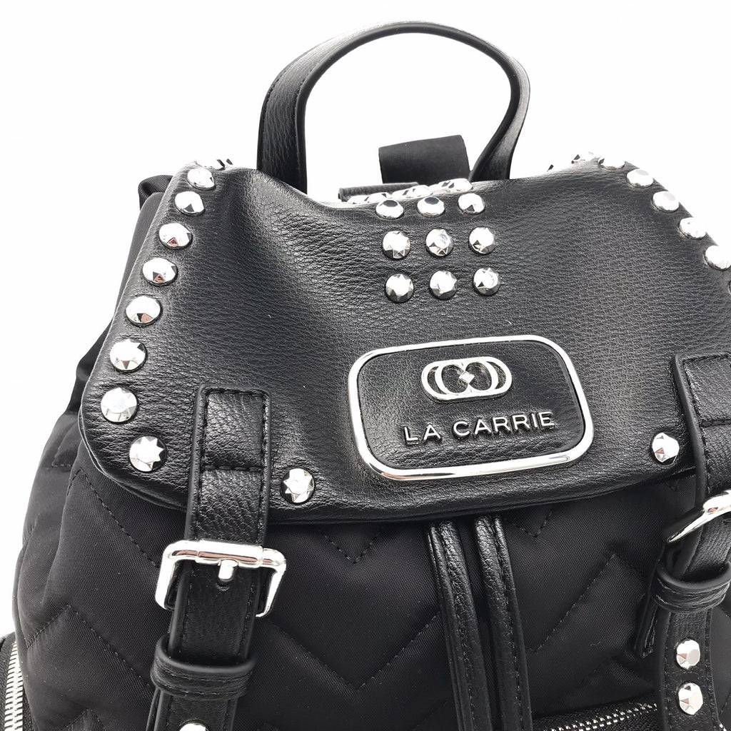 Zaino dark wave backpack nero 151M-ZS-400 NERO LA CARRIE 