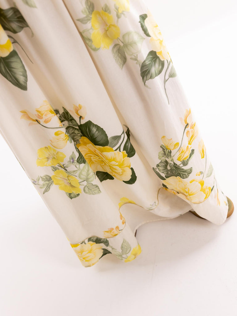 Gonna lunga donna bohemien rose gialla 14163 BIANCO 5 PROGRESS 