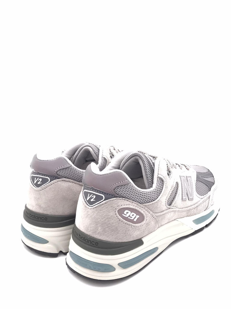 Sneakers 991 grigia 991V2 GRIGIO NEW BALANCE 