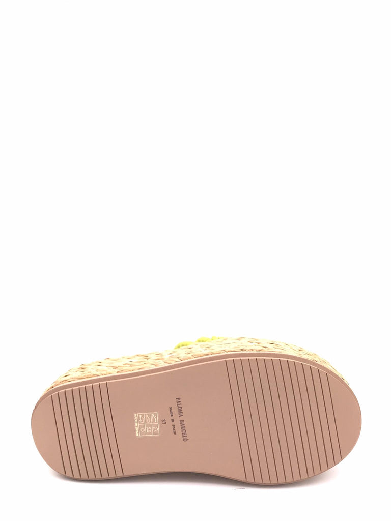 Ciabatta con zeppa Erlea verde lime 412359 VERDE PALOMA BARCELO' 