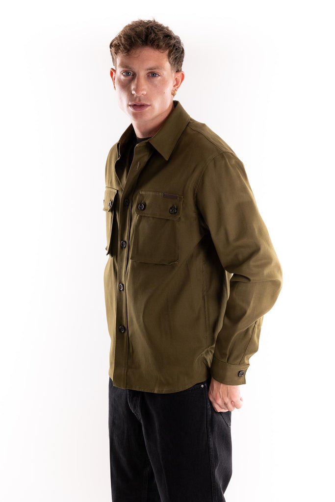 Giacca camicia work verde marcio G011 VERDE MARCIO PAOLO PECORA 