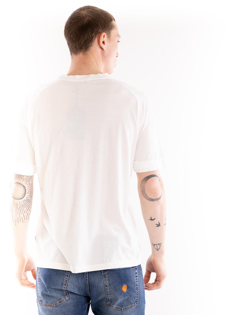 T-shirt uomo jersey panna F041 40371102 PAOLO PECORA 