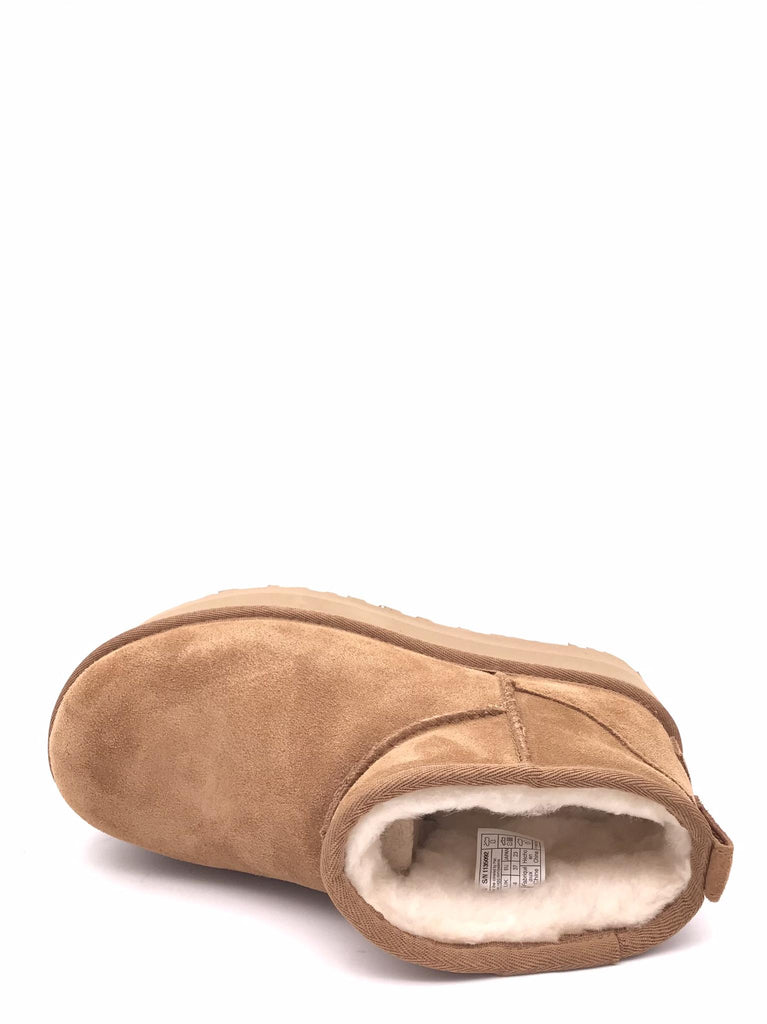 Boot Ultra mini platform chestnut 1135092 CUOIO UGG 